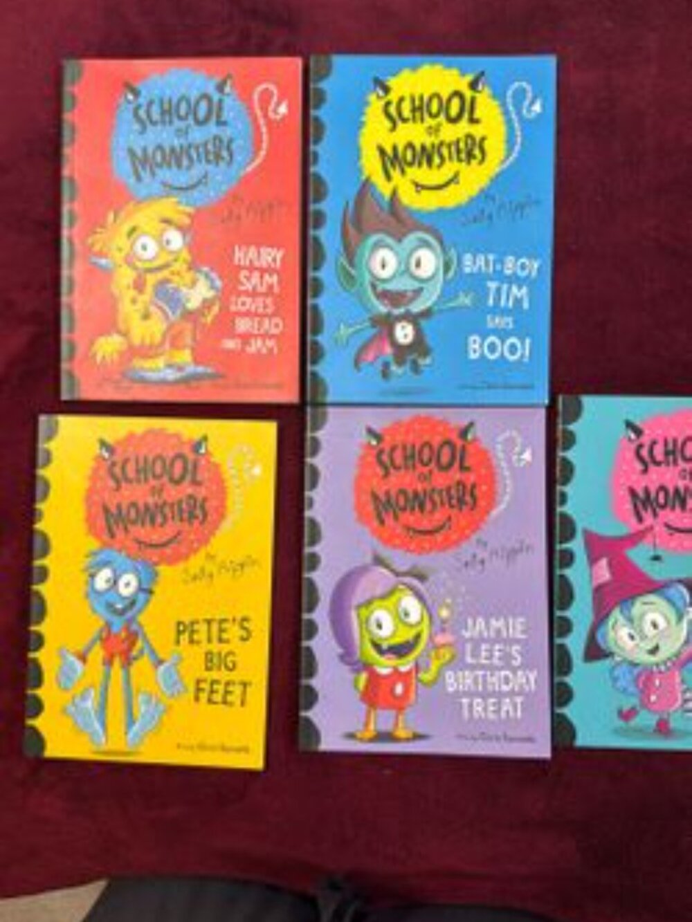 School Of Monsters Books (5)